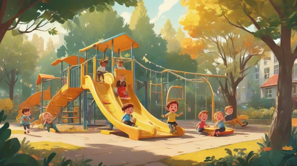 A Dream of Sunshine and Unease at the Playground