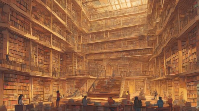 Enormous library